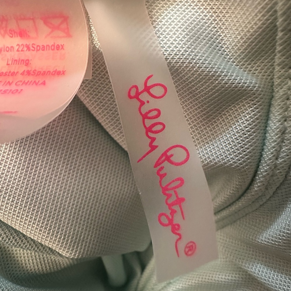 🌴 Lilly Pulitzer LaRue One Piece Swimsuit Size 2 Pastel Coral Reef Print - Picture 4 of 6